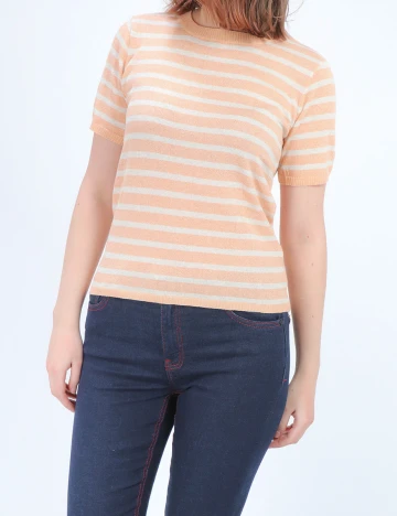 Bluza Pieces, portocaliu, XS