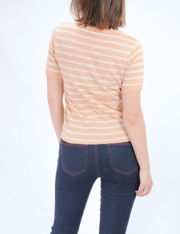 Bluza Pieces, portocaliu, XS