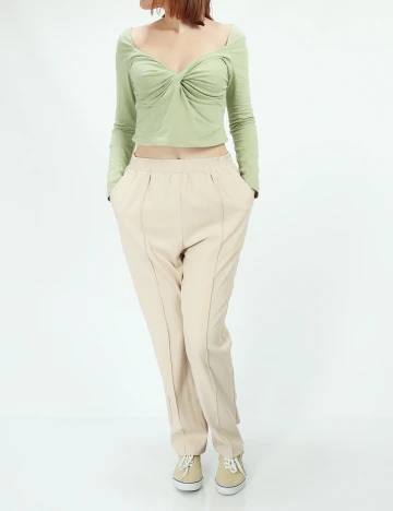 Top SHEIN, verde, M