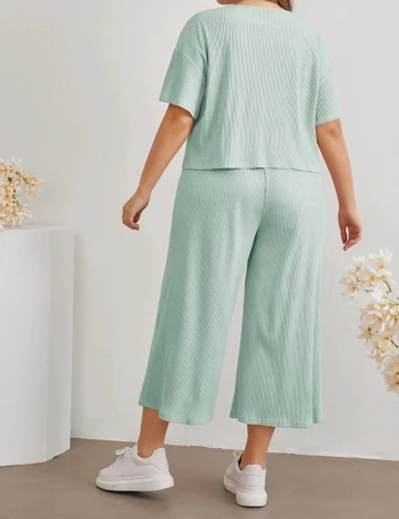 Compleu SHEIN CURVE, bleu, 1 XL