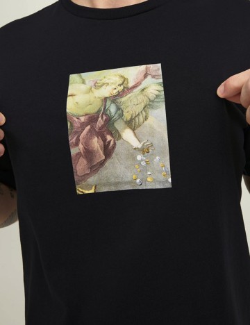 Tricou Jack&Jones, negru, M