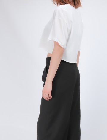 Top Bershka, alb, S