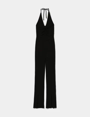 Salopeta Bershka, negru, M Negru