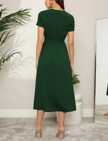 Rochie medie SHEIN, verde Verde