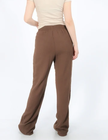 Pantaloni Reserved, maro, M