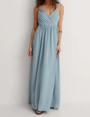 Rochie lunga NA-KD, albastru, 44