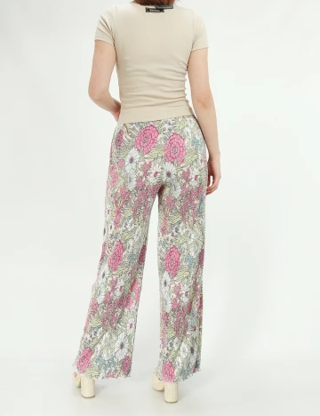 Pantaloni Reserved, floral, M