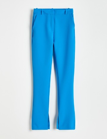 Pantaloni Reserved, albastru, L