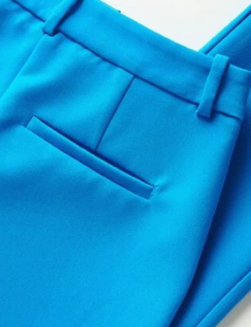 Pantaloni Reserved, albastru, L