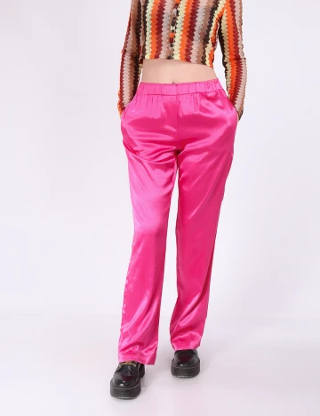 Pantaloni Reserved, roz, S