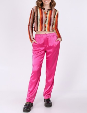 
						Pantaloni Reserved, roz, S