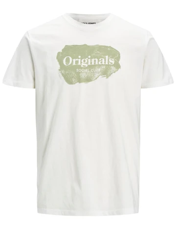 Tricou Jack&Jones, alb, M