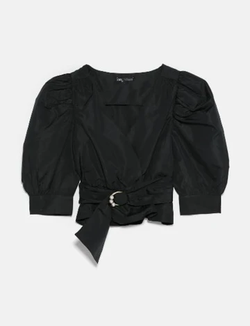 Camasa Zara, negru, L