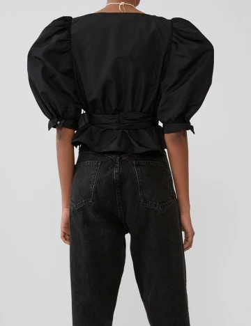 Camasa Zara, negru, L