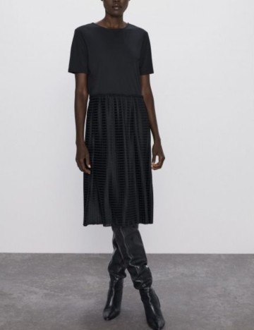 Rochie medie Zara, negru