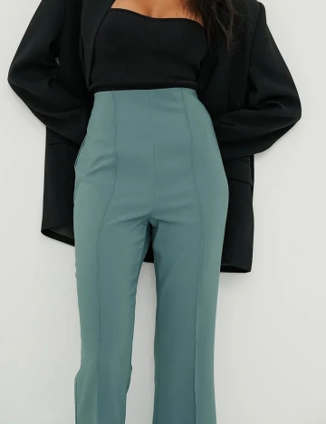 Pantaloni NA-KD, albastru, 36