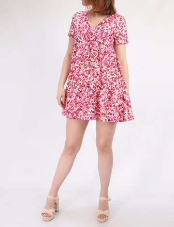 Rochie scurta SHEIN, roz, XS
