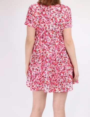 Rochie scurta SHEIN, roz, XS
