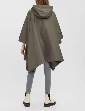 Pelerina de ploaie Vero Moda, verde, S/M