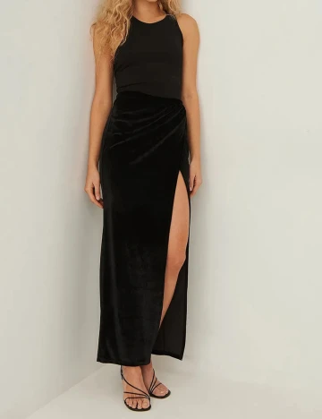 Fusta NA-KD, negru, M Negru