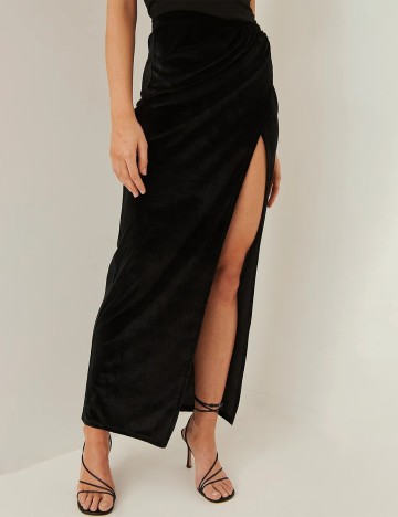 Fusta NA-KD, negru, M