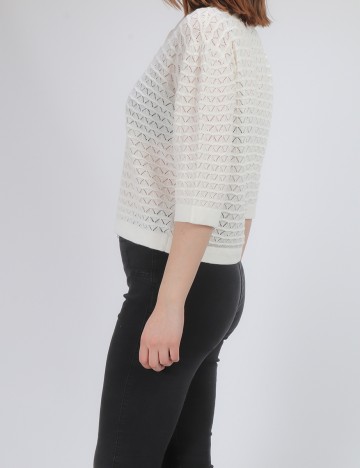 Bluza Vero Moda, ecru, M