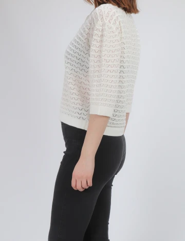 Bluza Vero Moda, ecru, M