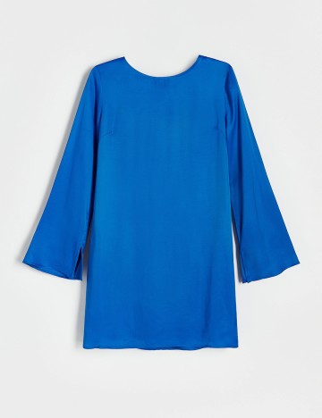 Rochie scurta Reserved, albastru, 34