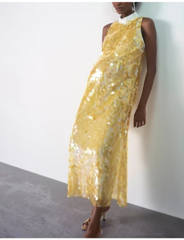 Rochie Zara, galben, L