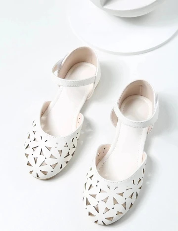 Balerini Shein Kids, alb, 35