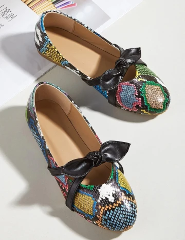 Balerini Shein Kids, imprimeu sarpe, 34