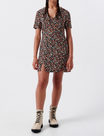 
						Rochie scurta CROPP, floral, S