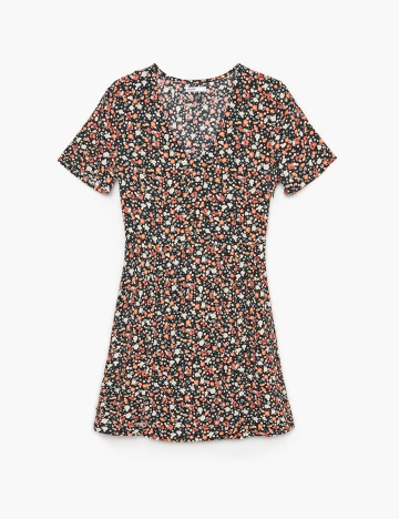 Rochie scurta CROPP, floral, S