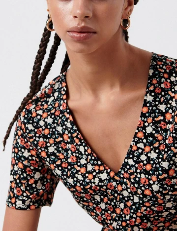 Rochie scurta CROPP, floral, S