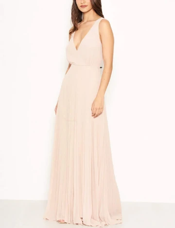Rochie lunga AX Paris, roz, 38