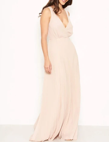 Rochie lunga AX Paris, roz, 38