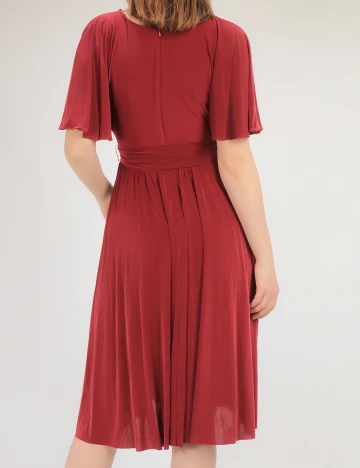Rochie medie Goddiva, visiniu, 36
