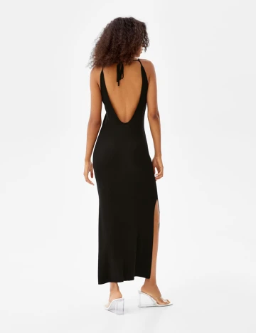 Rochie medie Bershka, negru, XL