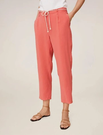 Pantaloni Mango, corai, M