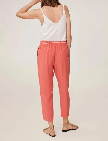 Pantaloni Mango, corai, M