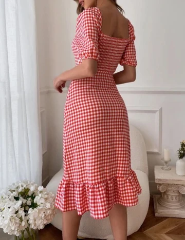 Rochie medie SHEIN, rosu, M Rosu