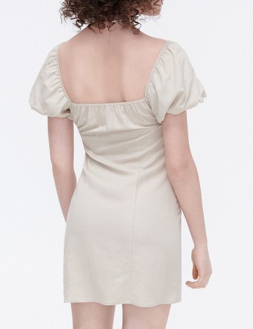 Rochie scurta CROPP, bej, XL
