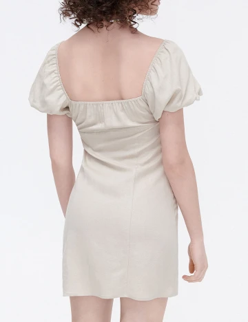 Rochie scurta CROPP, bej, XL