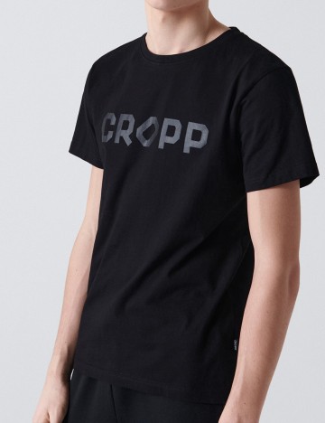Tricou CROPP, negru, M