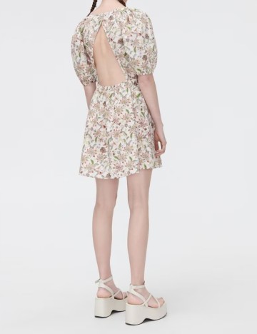Rochie scurta CROPP, crem, L