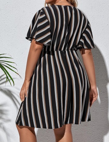 Rochie Scurta SHEIN CURVE, negru, 1 XL