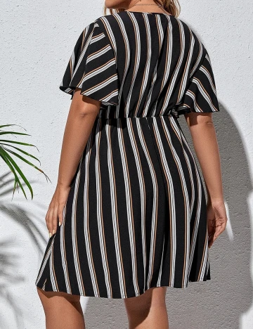 Rochie Scurta SHEIN CURVE, negru, 1 XL