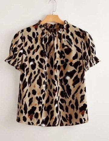 Bluza SHEIN CURVE, animal print, 3XL
