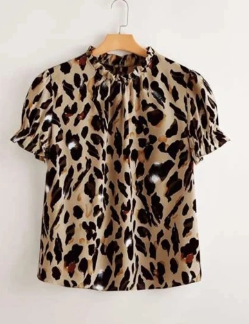 Bluza SHEIN CURVE, animal print, 3XL