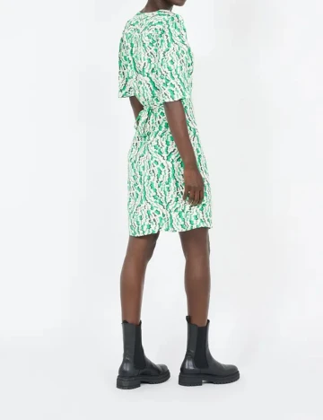 Rochie scurta Vila, verde, 36 Verde